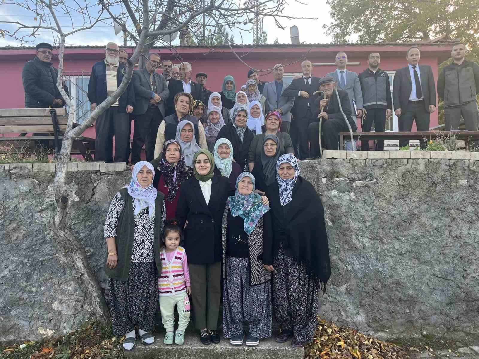 Kaymakam Kılıç köy halkıyla bir araya geldi