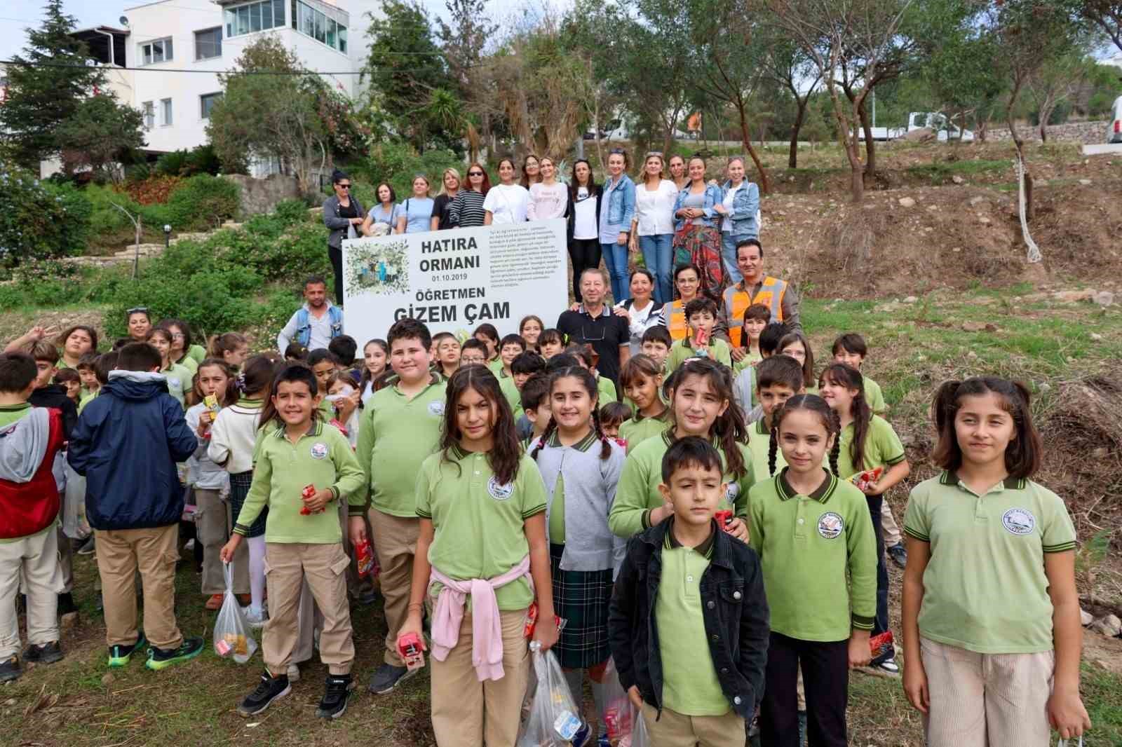 Bodrum Belediyesi çocukları doğayla buluşturdu 