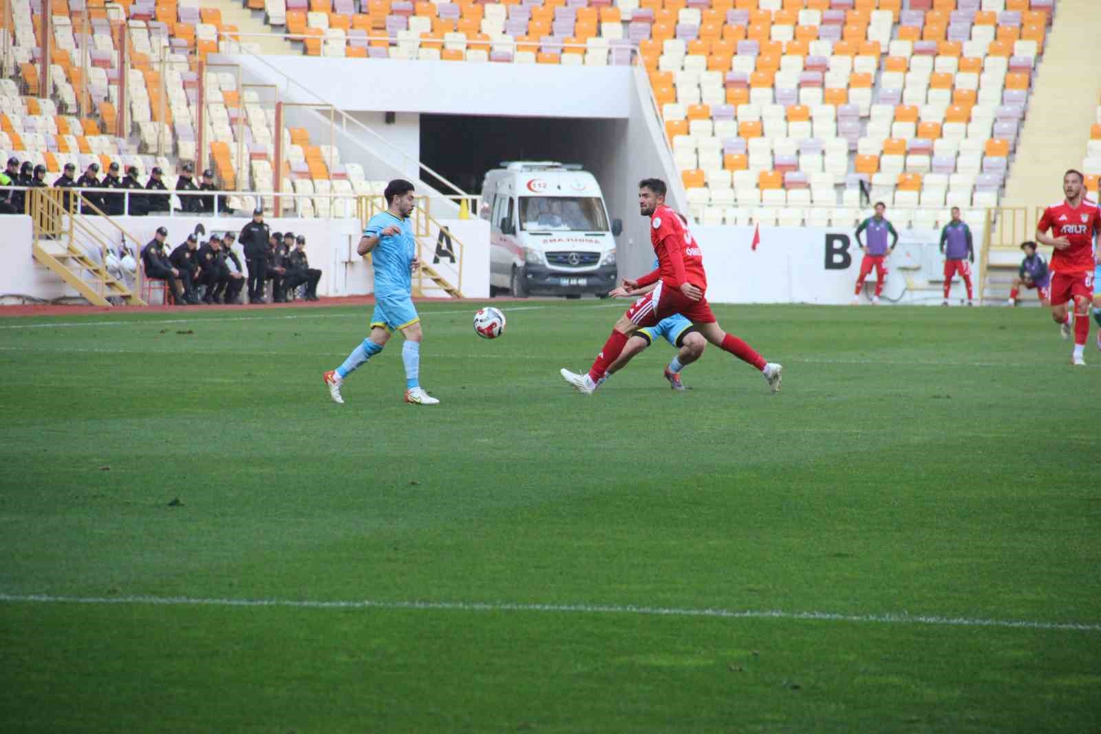 Nesine 2.Lig Yeni Malatyaspor: 0- Arkent Arnavutköy Belediyesi FK: 0

