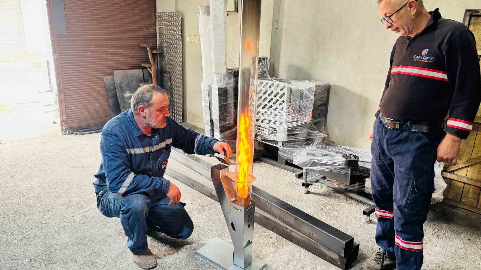 Alaplı’da üretilen pelet sobalar dünya pazarında