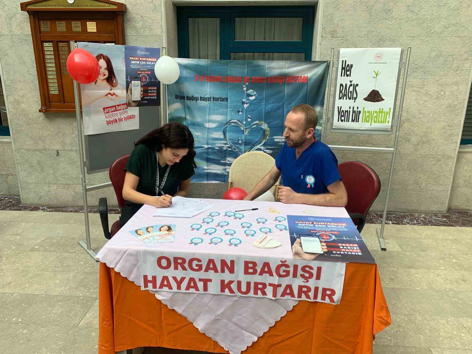 Organ bağışının &ouml;nemine dikkat &ccedil;ekildi
