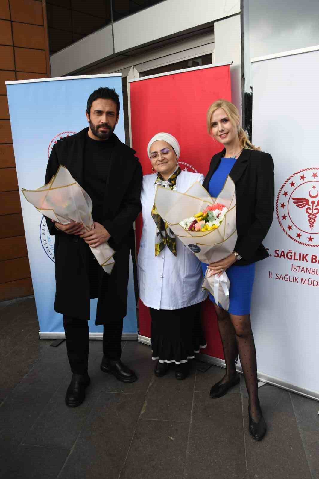 Anlamlı buluşmada lokma dağıttılar
