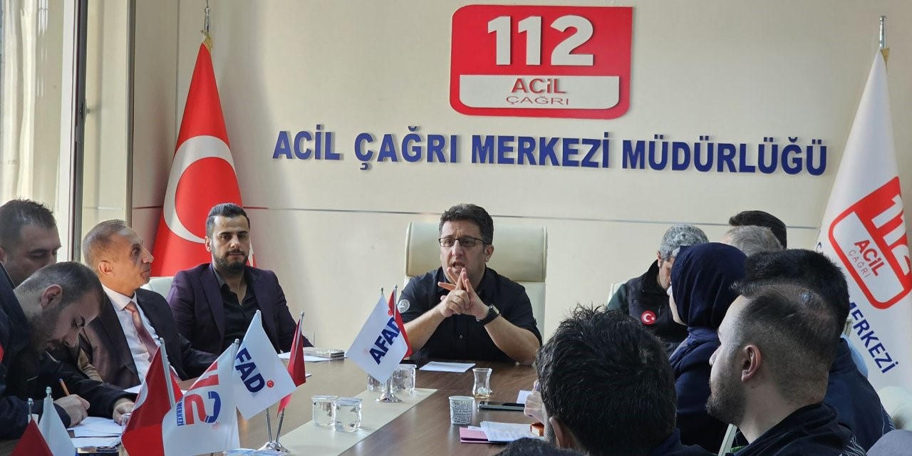 Hakkari’de masa başı tatbikatı