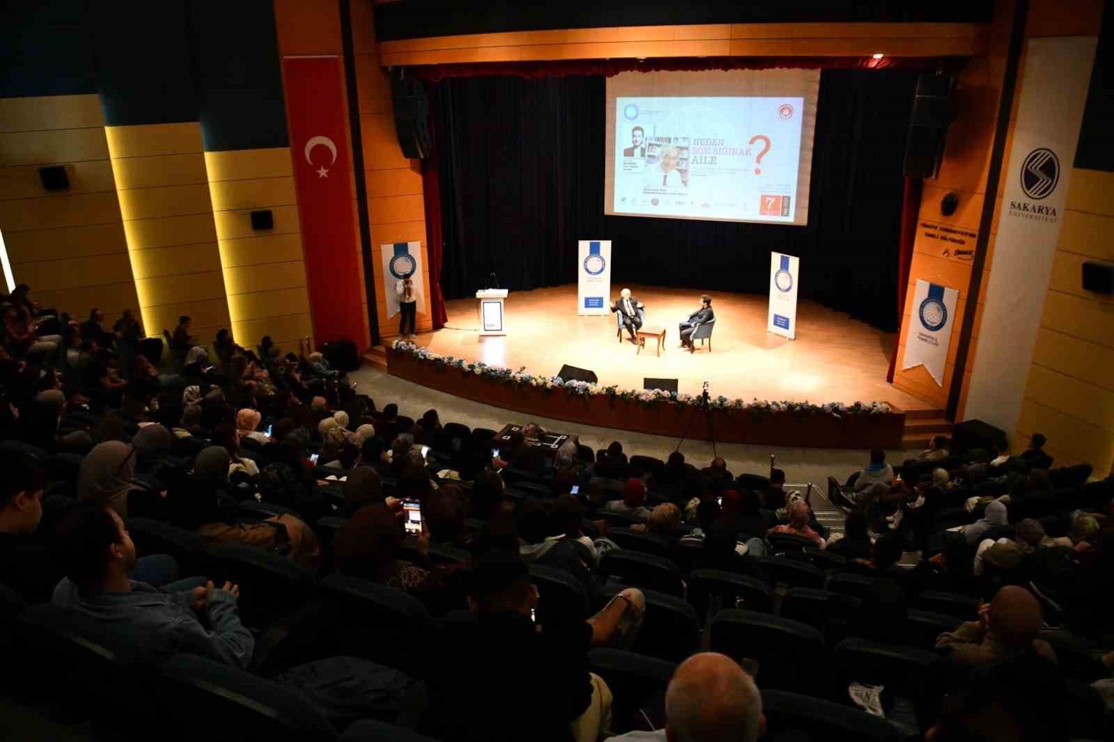 Prof. Dr. Nevzat Tarhan, SA&Uuml;&rsquo;de ailenin &ouml;nemini vurguladı
