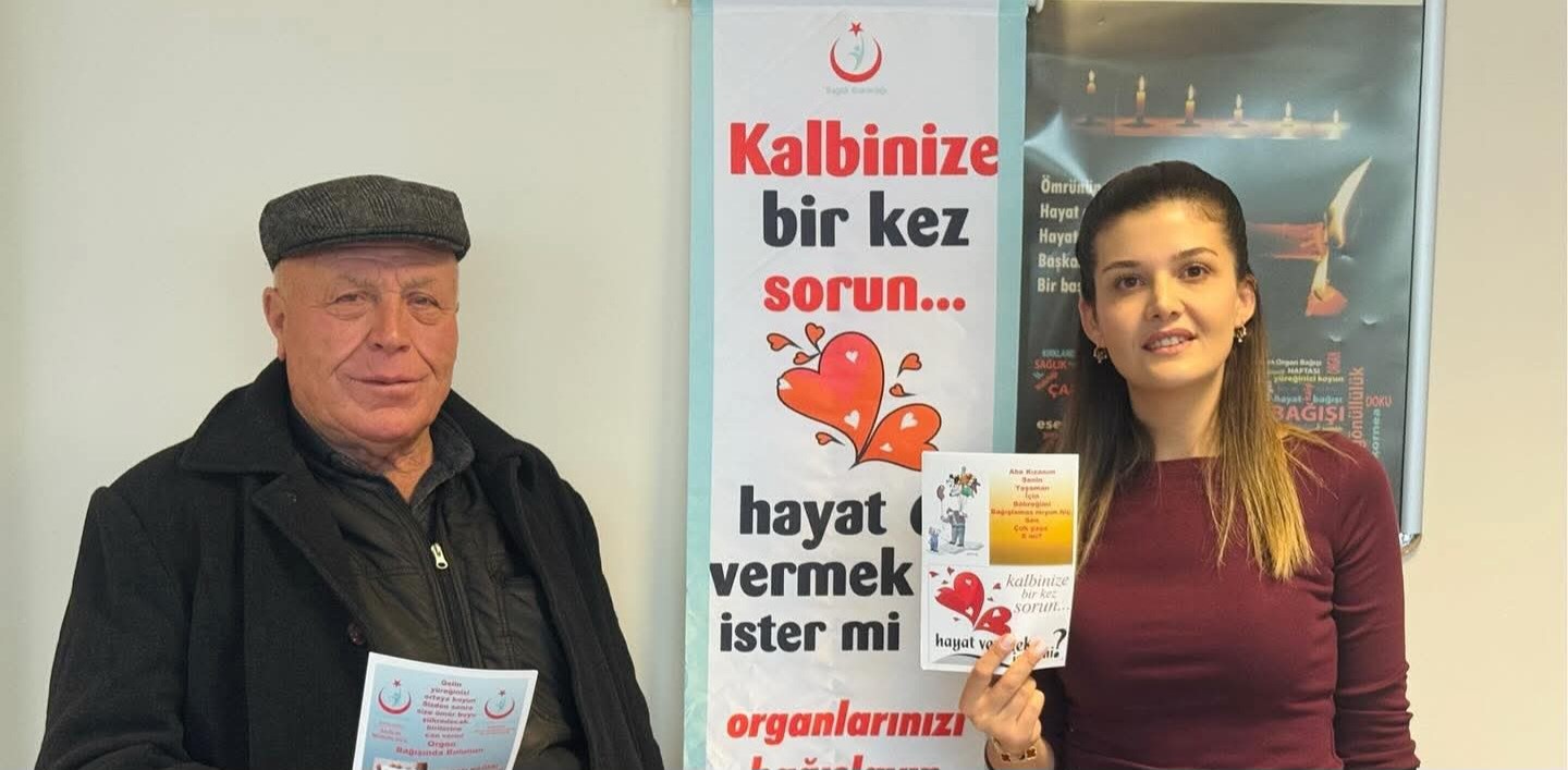 Babaeski’de organ bağışının önemine dikkat çekildi
