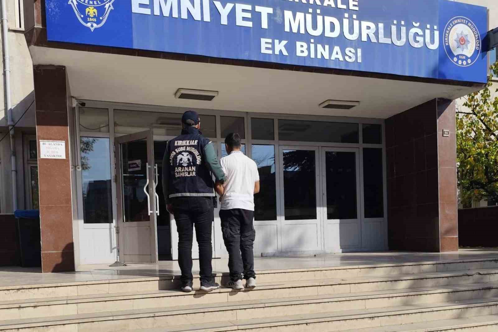 Kırıkkale’de 23 yıl 5 ay hapis cezası bulunan firari yakalandı