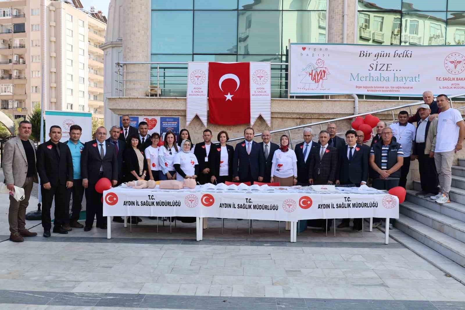Aydın İl Sağlık Müdürlüğü organ bağışına dikkat çekti