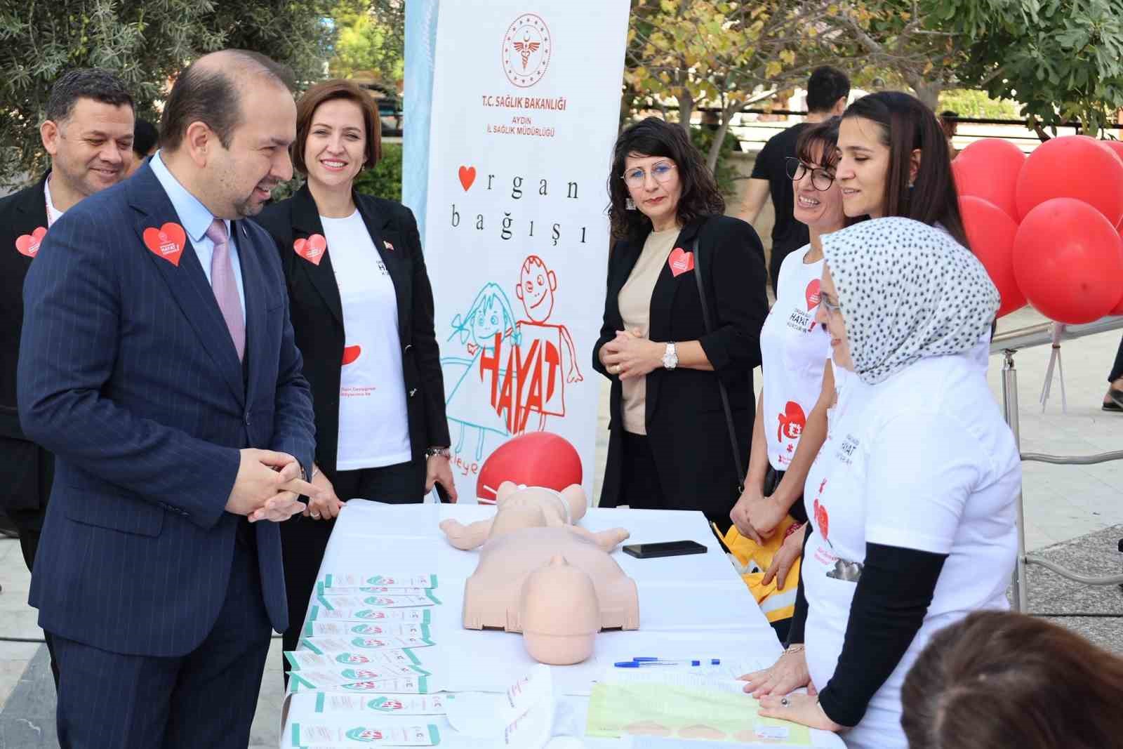 Aydın İl Sağlık Müdürlüğü organ bağışına dikkat çekti
