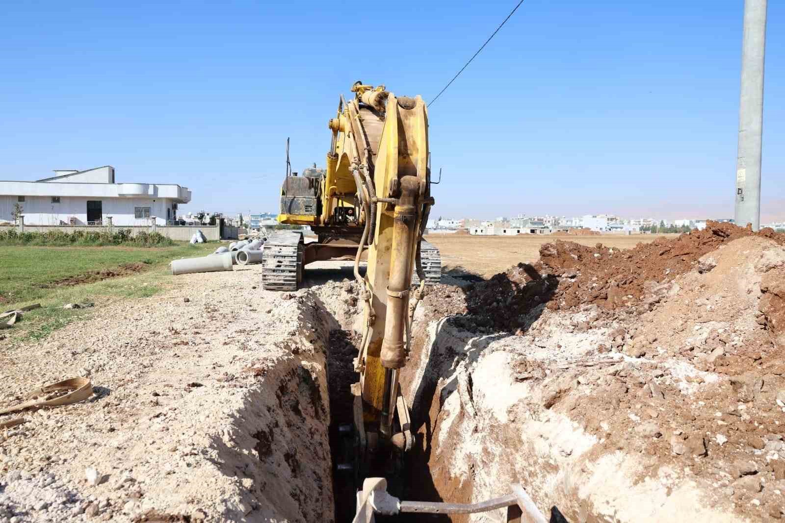 MARSU, yeni imar alanları i&ccedil;in atıksu hattı d&ouml;şeme &ccedil;alışması başlattı
