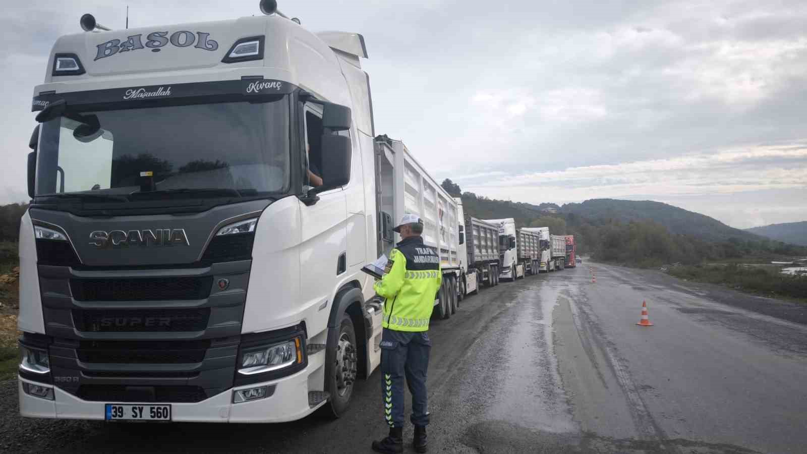 Alaplı’da jandarmadan branda denetimi