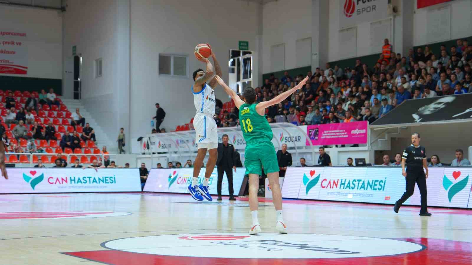 Basketbol S&uuml;per Ligi: Aliağa Petkimspor: 70 - Esenler Erokspor: 79
