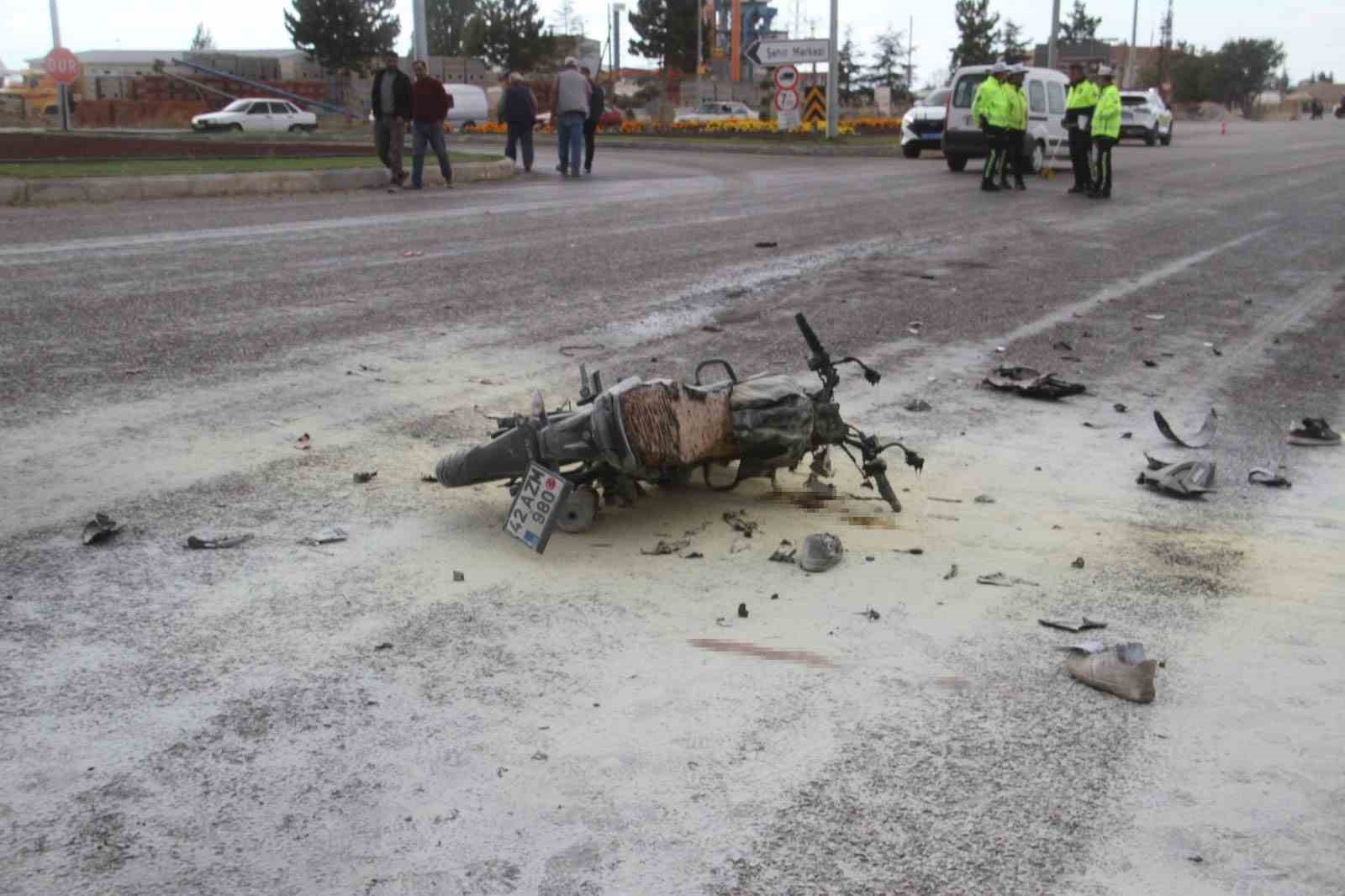 Kazada ağır yaralanan 18 yaşındaki motosiklet sürücüsü hayata tutunamadı