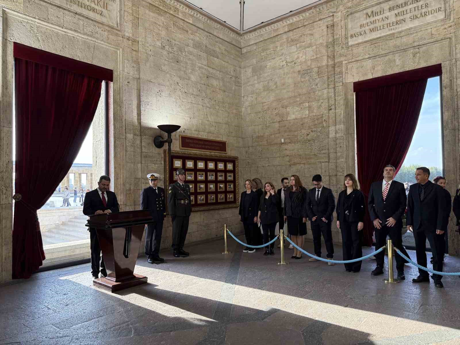 Özel Altınşehir Okulları’ndan 10 Kasım öncesi anlamlı ziyaret