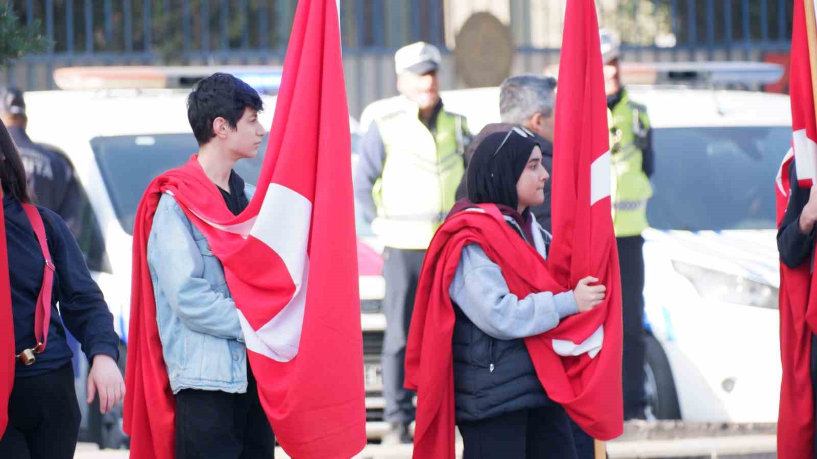 Erzurum’da 10 Kasım’da Atatürk saygıyla anıldı