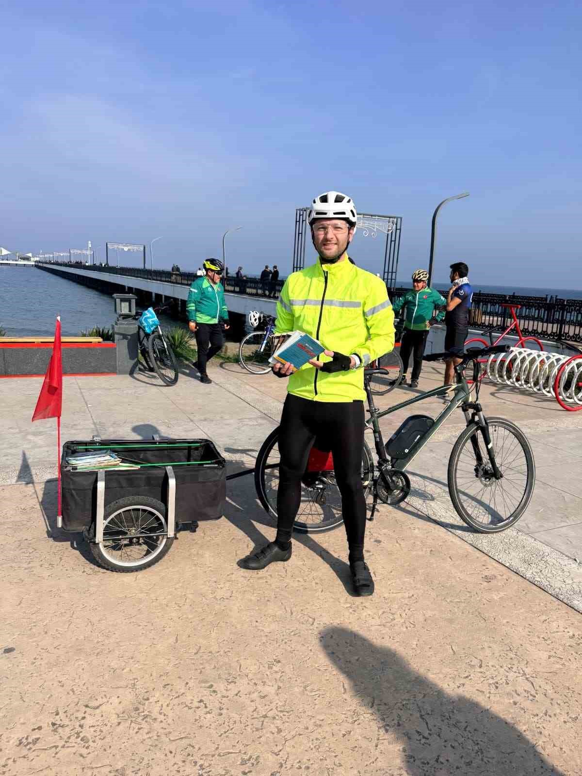 "Pedalla Kitap Götürüyoruz" kampanyası