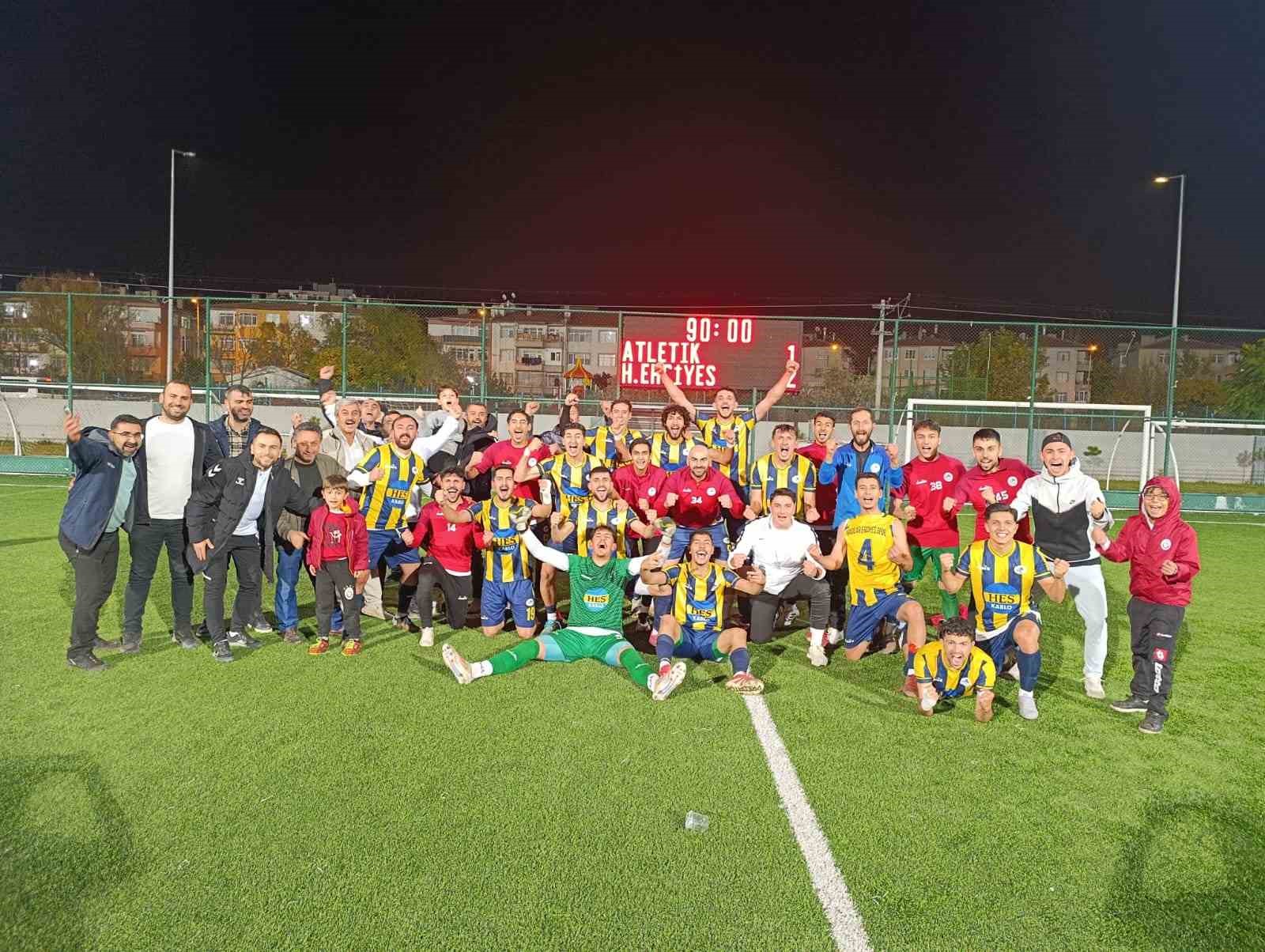 Hacılar Erciyesspor lideri mağlup etti