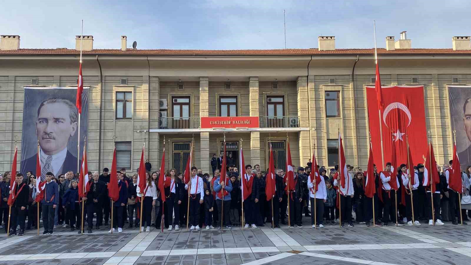 Gazi Mustafa Kemal Atatürk’ü anma töreni
