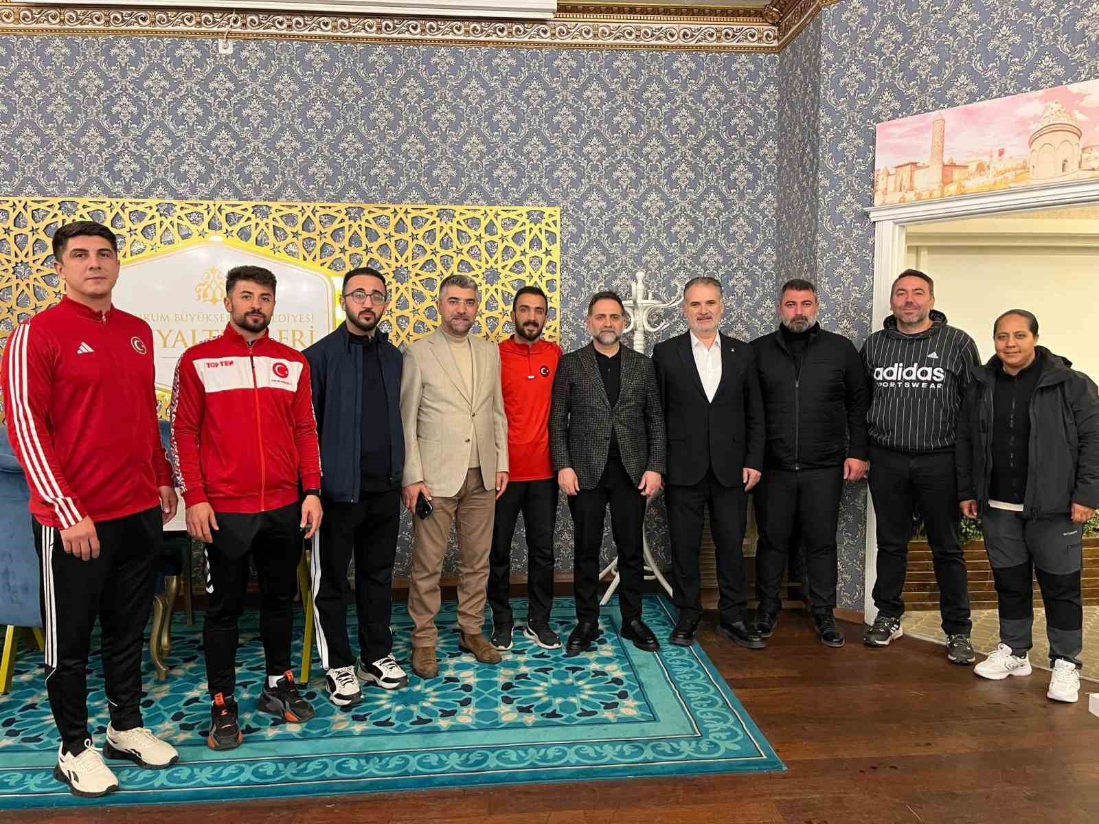 Kick Boks Milli Takımı Erzurum’da