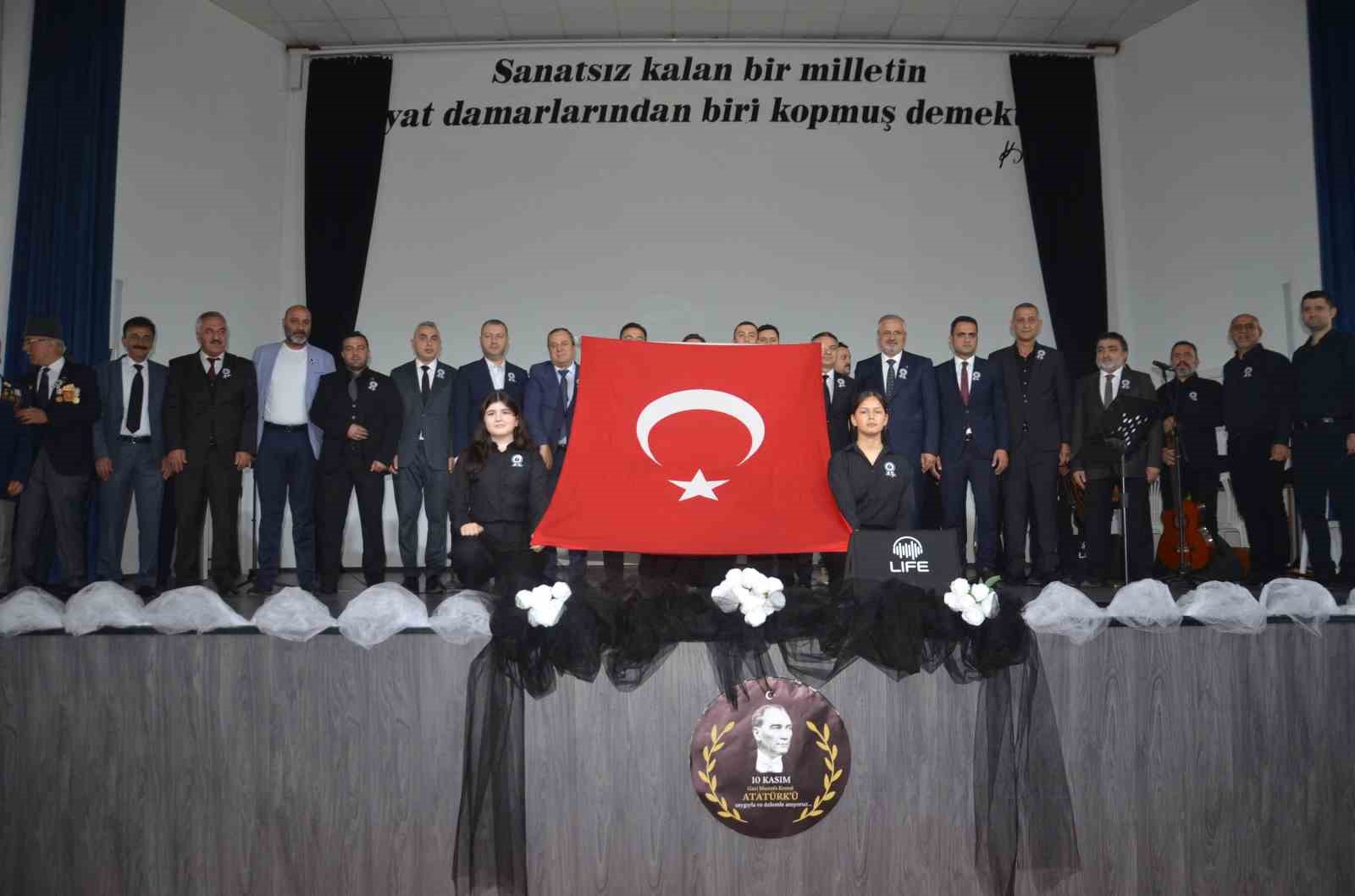 Bafra’da 10 Kasım Atatürk’ü Anma Töreni