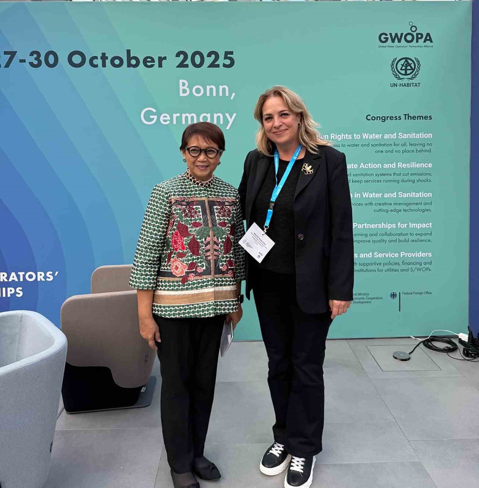 MUSKİ, küresel su yönetiminde Türkiye’yi temsil etti
