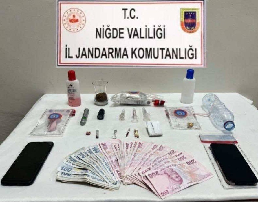 Niğde’de uyuşturucu operasyonu: 3 şüpheli yakalandı