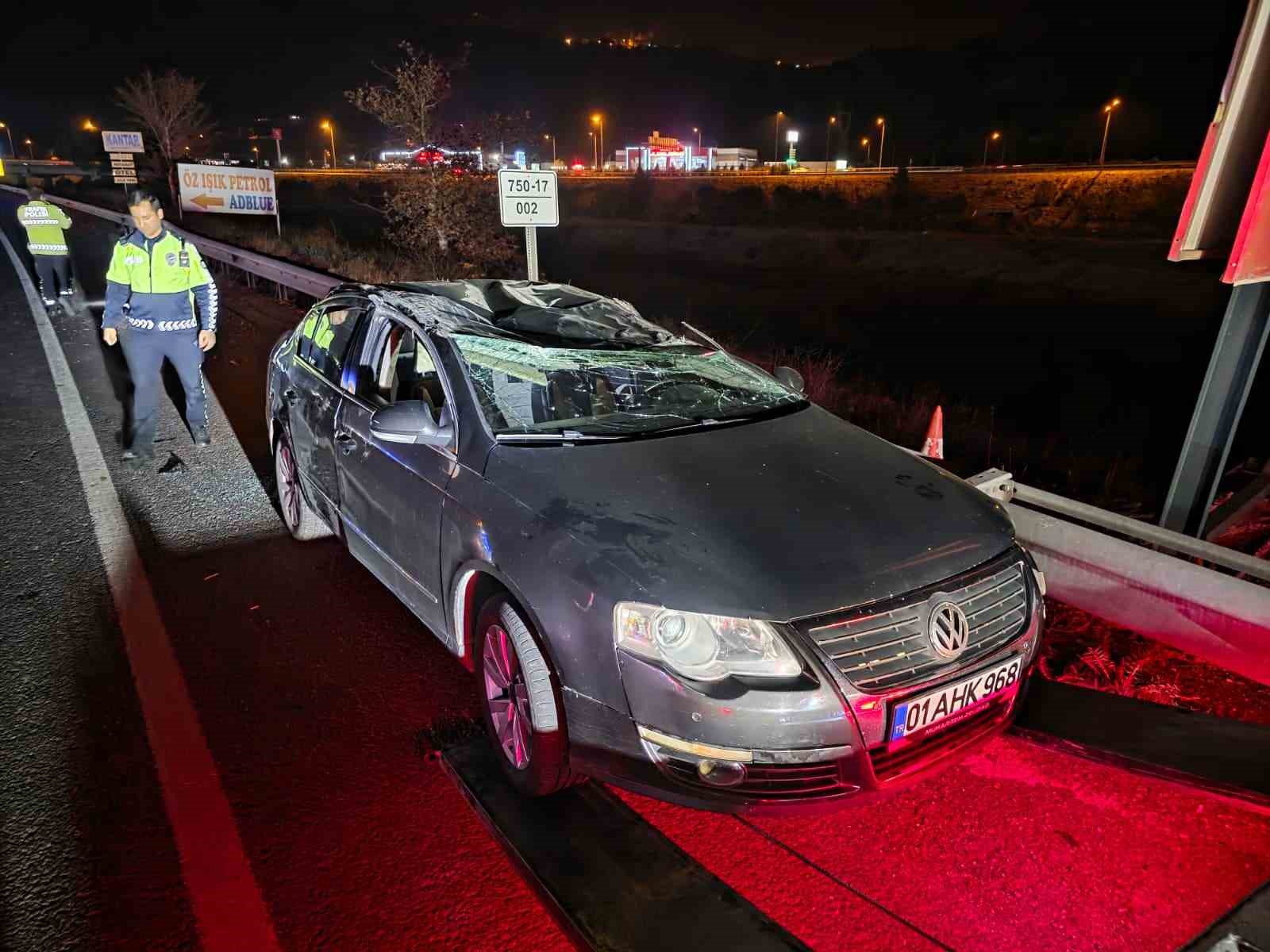 Pozantı&rsquo;da feci kaza: Otomobil s&uuml;r&uuml;c&uuml;s&uuml; hayatını kaybetti
