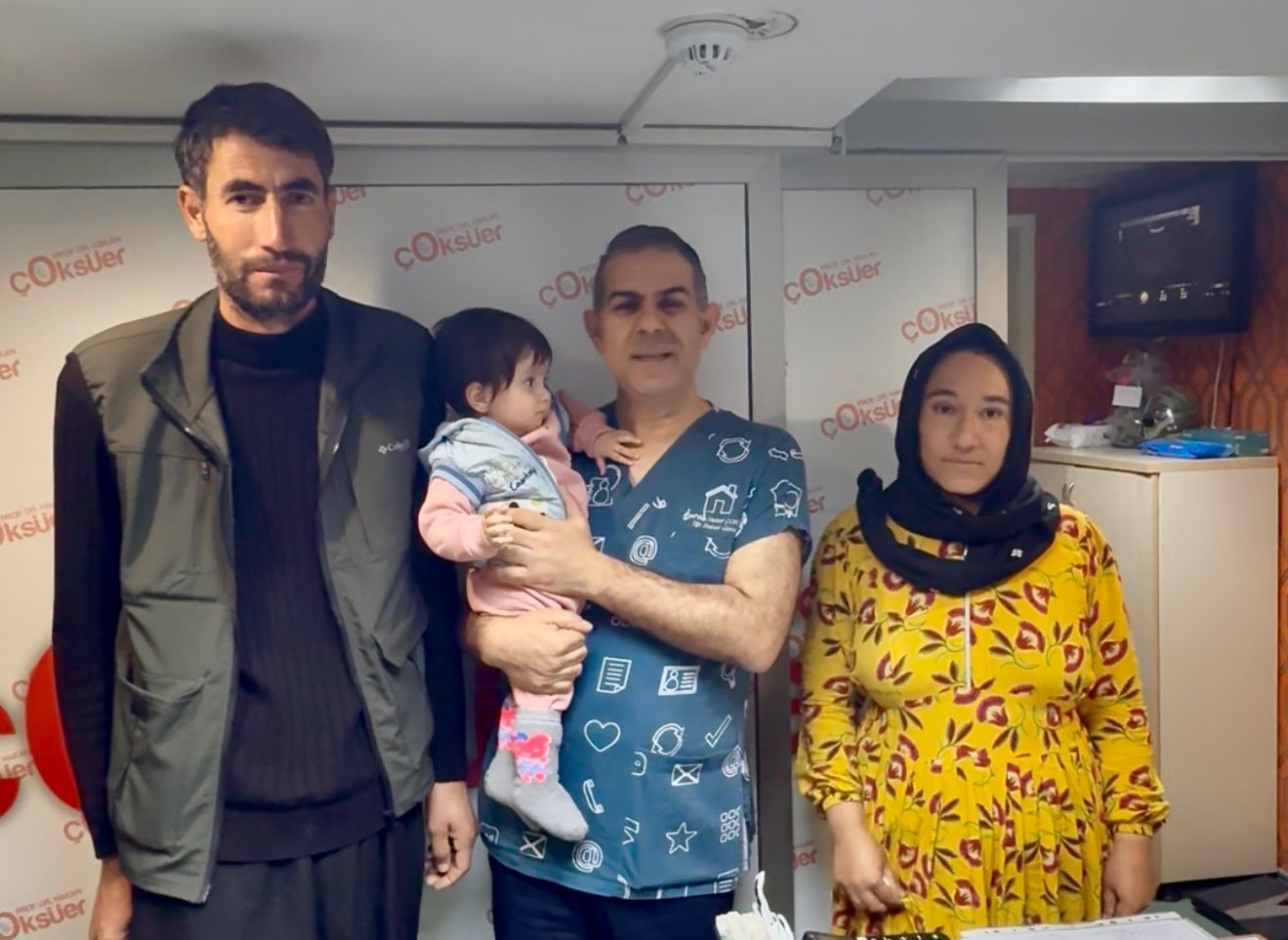 Diyarbakır’da evli çiftin 15 yıl sonra gelen çocuk sevinci