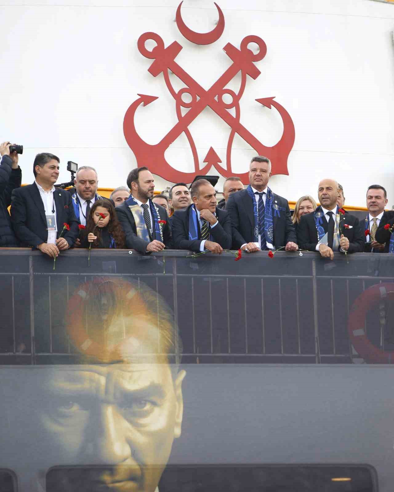 Fenerbahçe’de, Gazi Mustafa Kemal Atatürk anıldı
