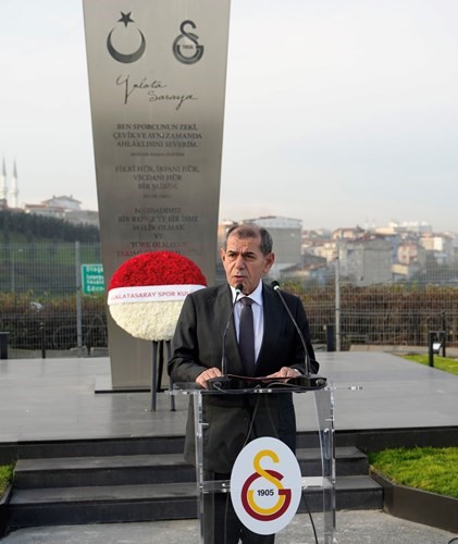Galatasaray Kulübü, Gazi Mustafa Kemal Atatürk’ü andı
