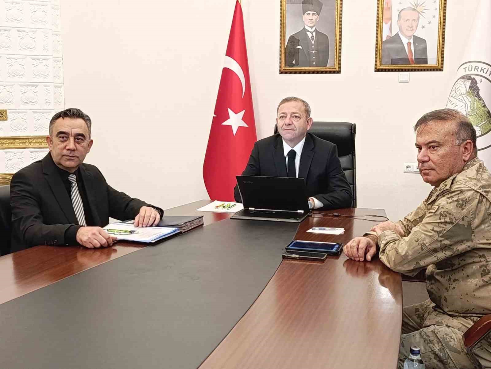 Kars’ta Asayiş ve Güvenlik toplantısı düzenlendi