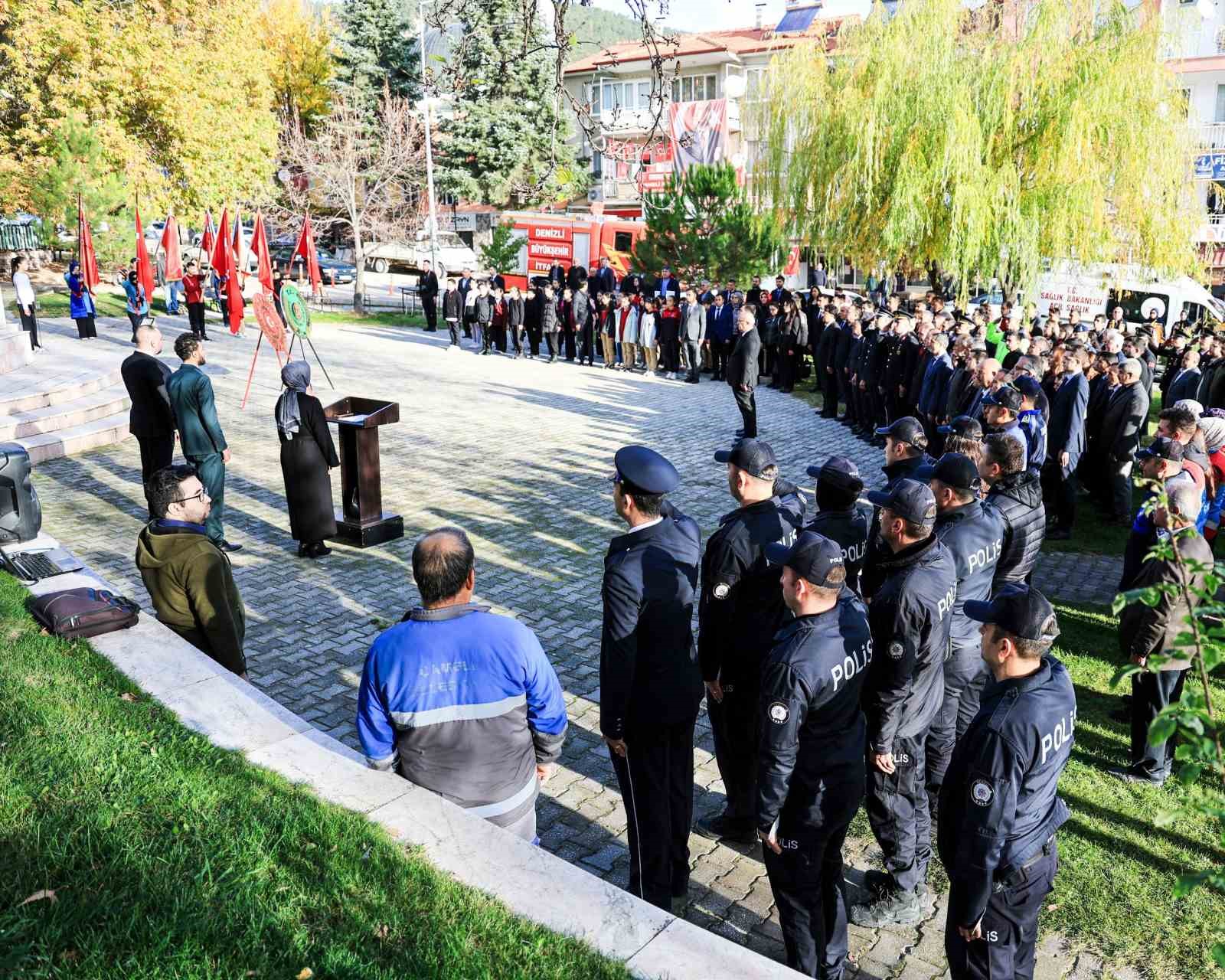 Gazi Mustafa Kemal Atatürk, Çameli’nde anıldı