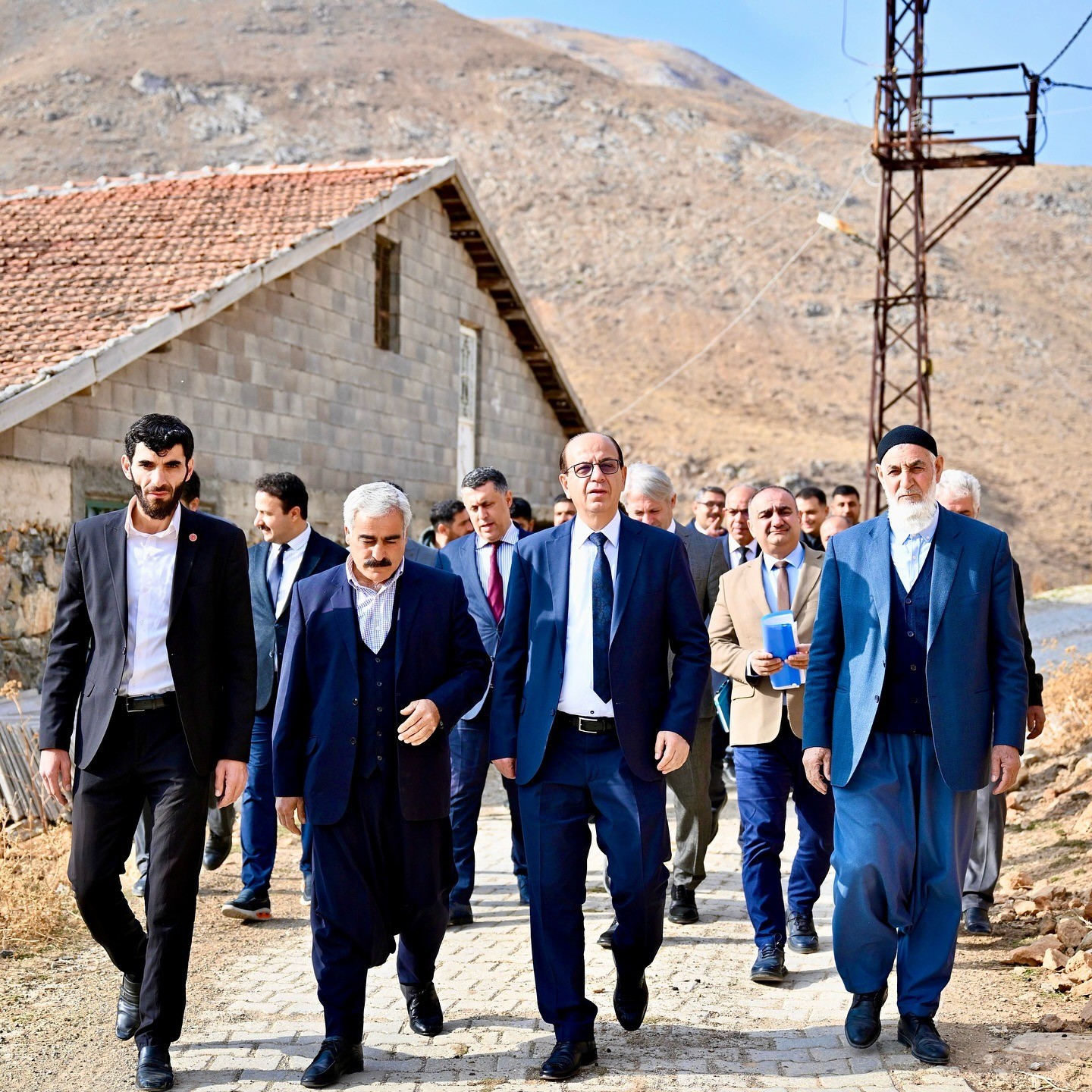 Başkan Geçit, Porga bölgesinde kırsal yatırımları yerinde inceledi