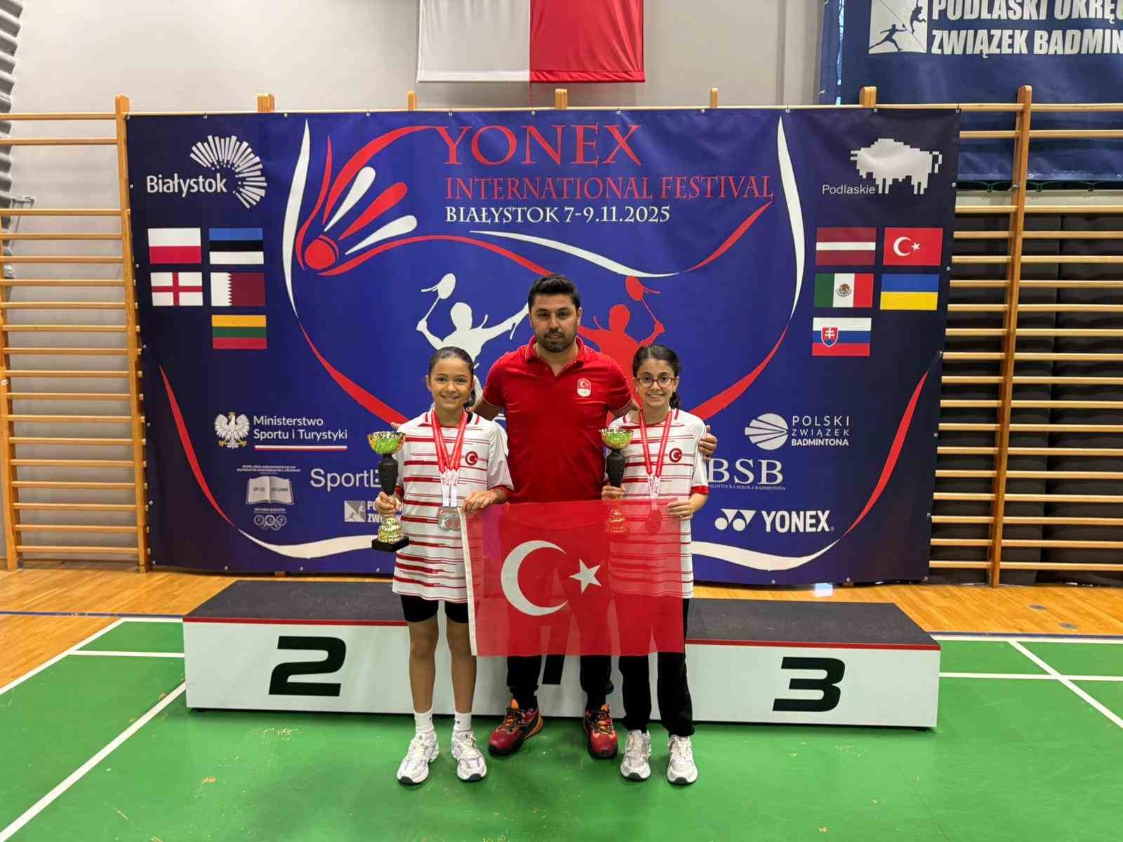 Kayserili sporculardan Polonya’da büyük başarı