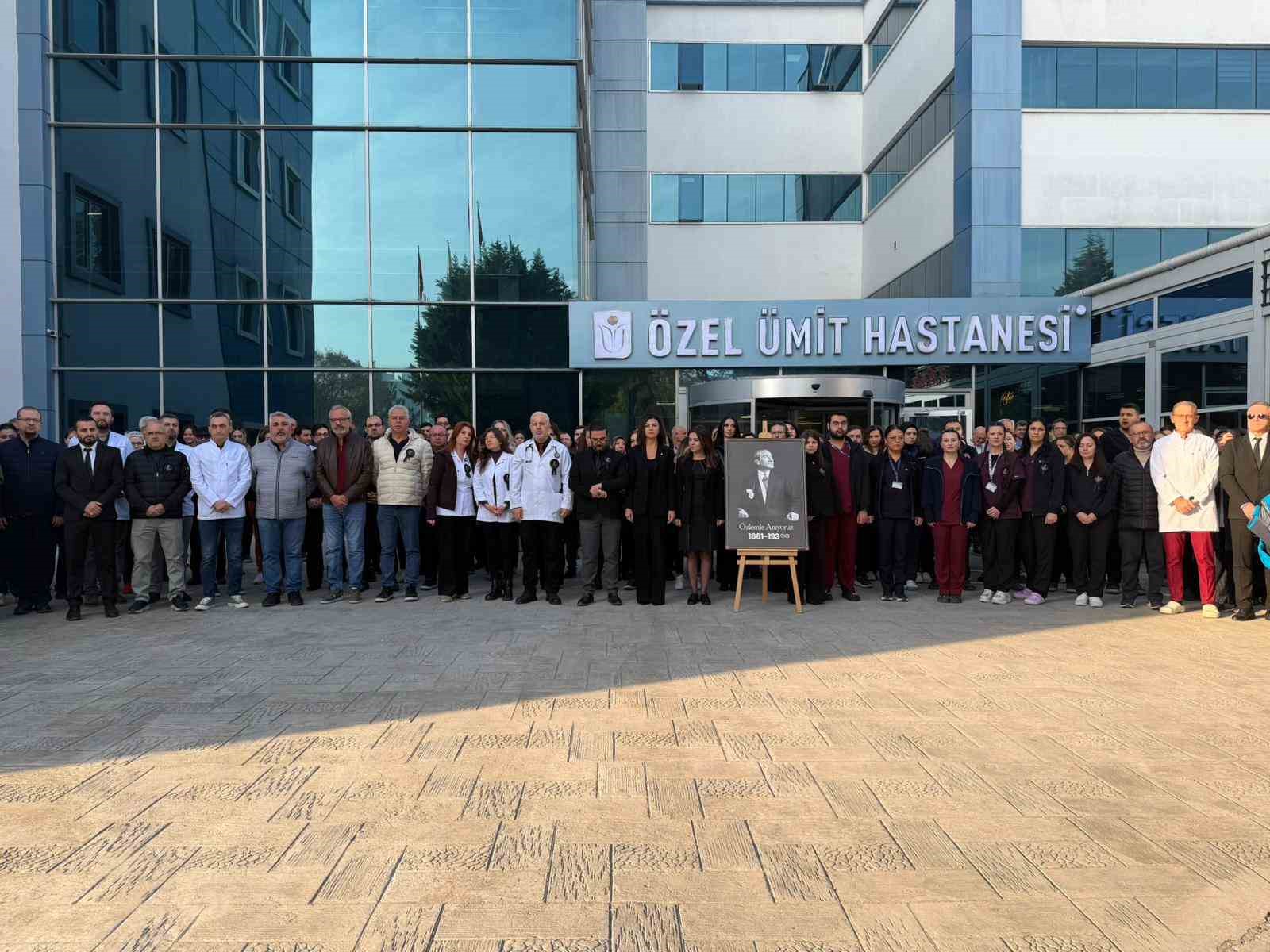 Özel Ümit’te Atatürk 87’nci ölüm yıldönümünde anıldı