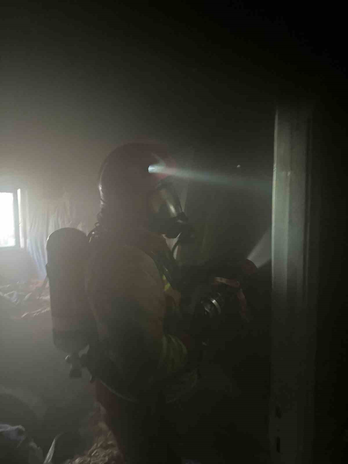 Kahramanmaraş’ta ev yangını