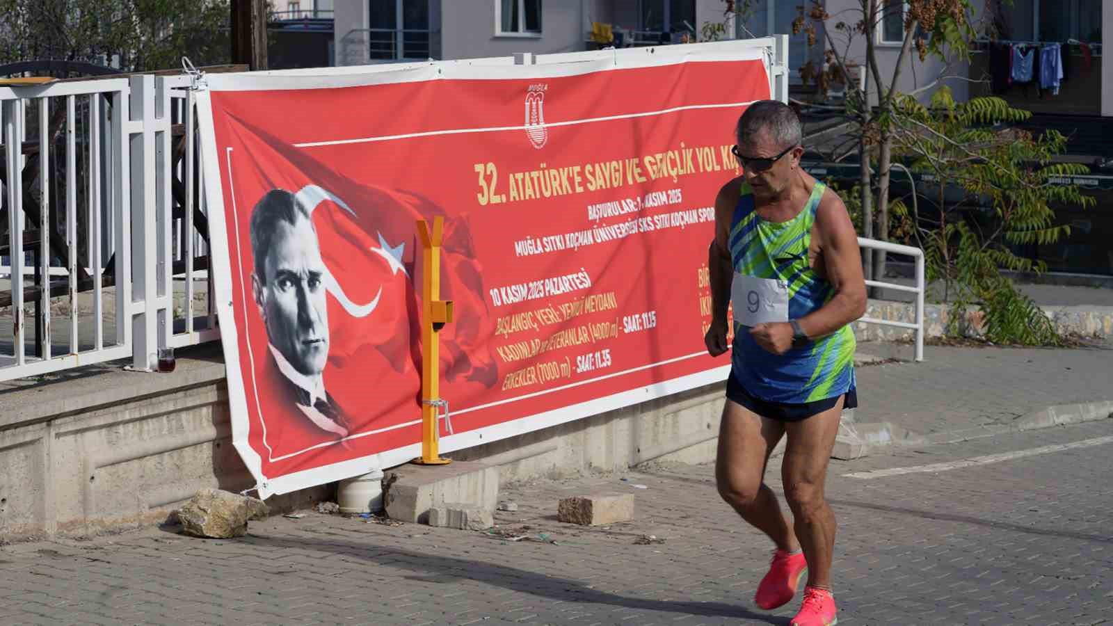 Muğla&rsquo;da &lsquo;Atat&uuml;rk&rsquo;e Saygı Gen&ccedil;lik Koşusu&rsquo; ger&ccedil;ekleşti
