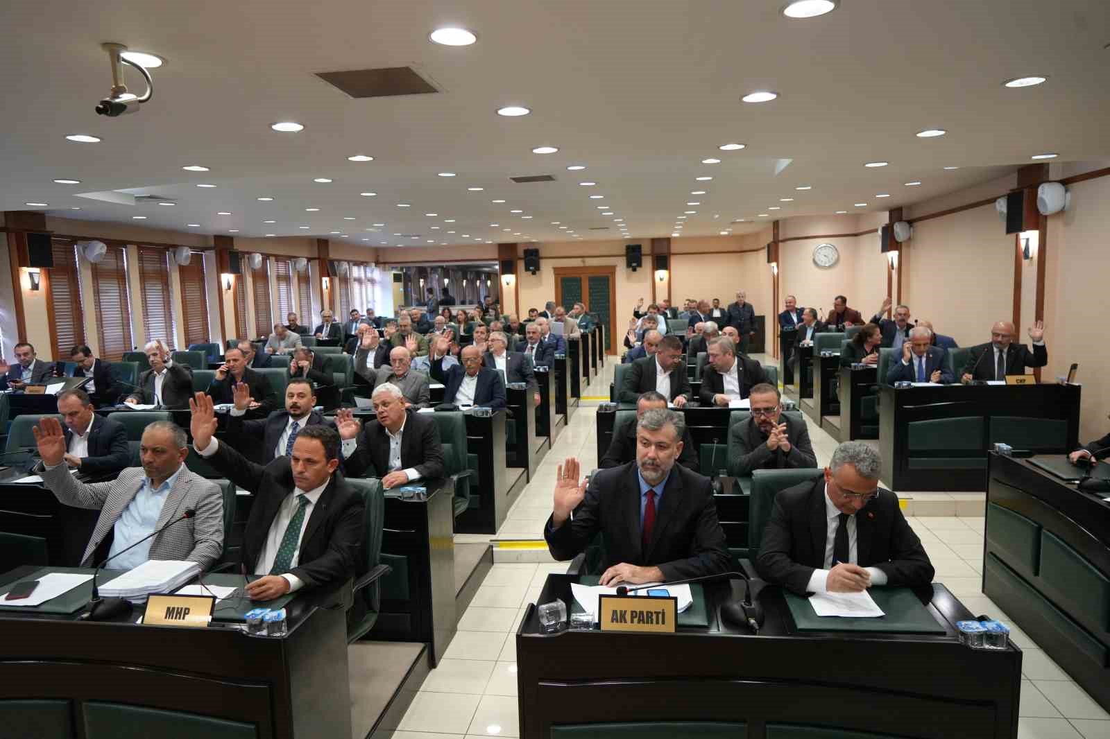 Samsun Büyükşehir Meclisi 69 maddeyi gündemine aldı