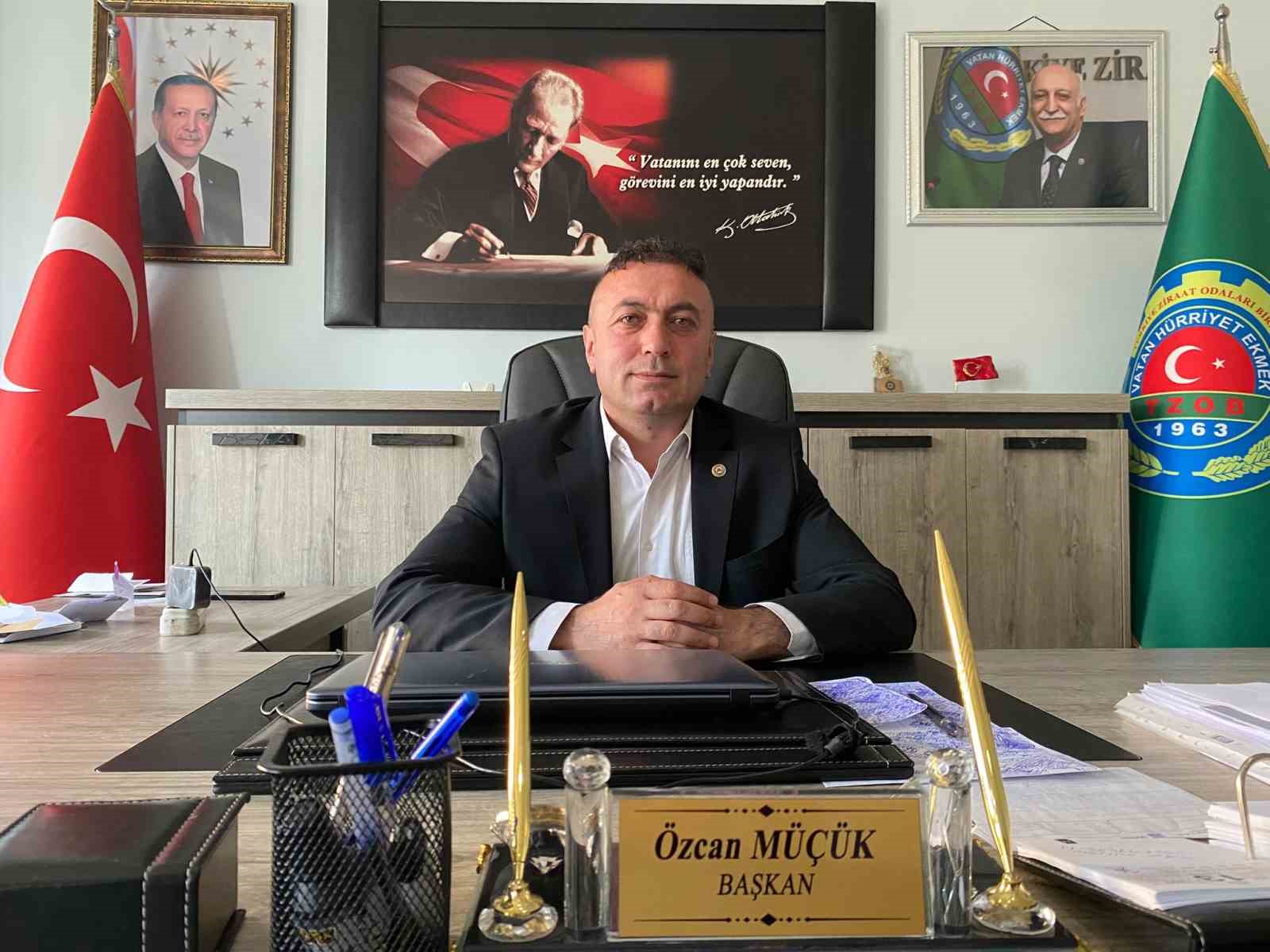 Kars Ziraat Odası Başkanı Özcan Müçük’ten çiftçilere çağrı
