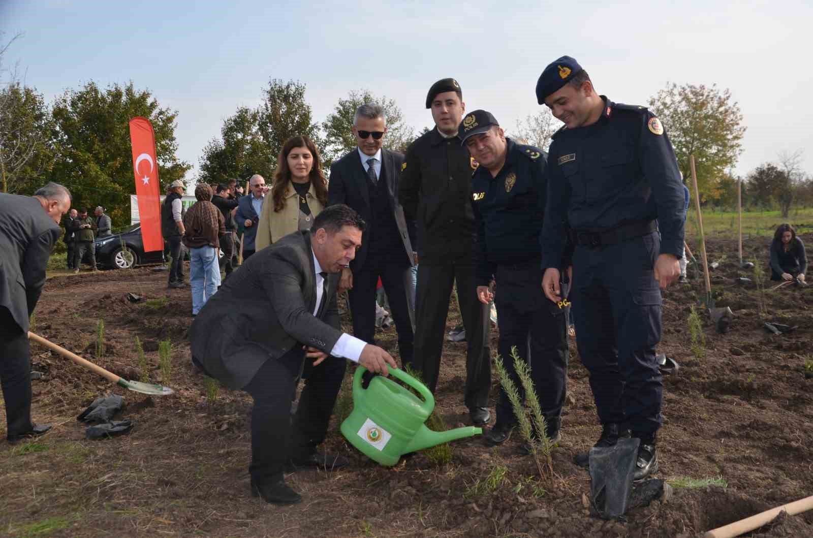 Bafra’da 8 bin fidan toprakla buluştu
