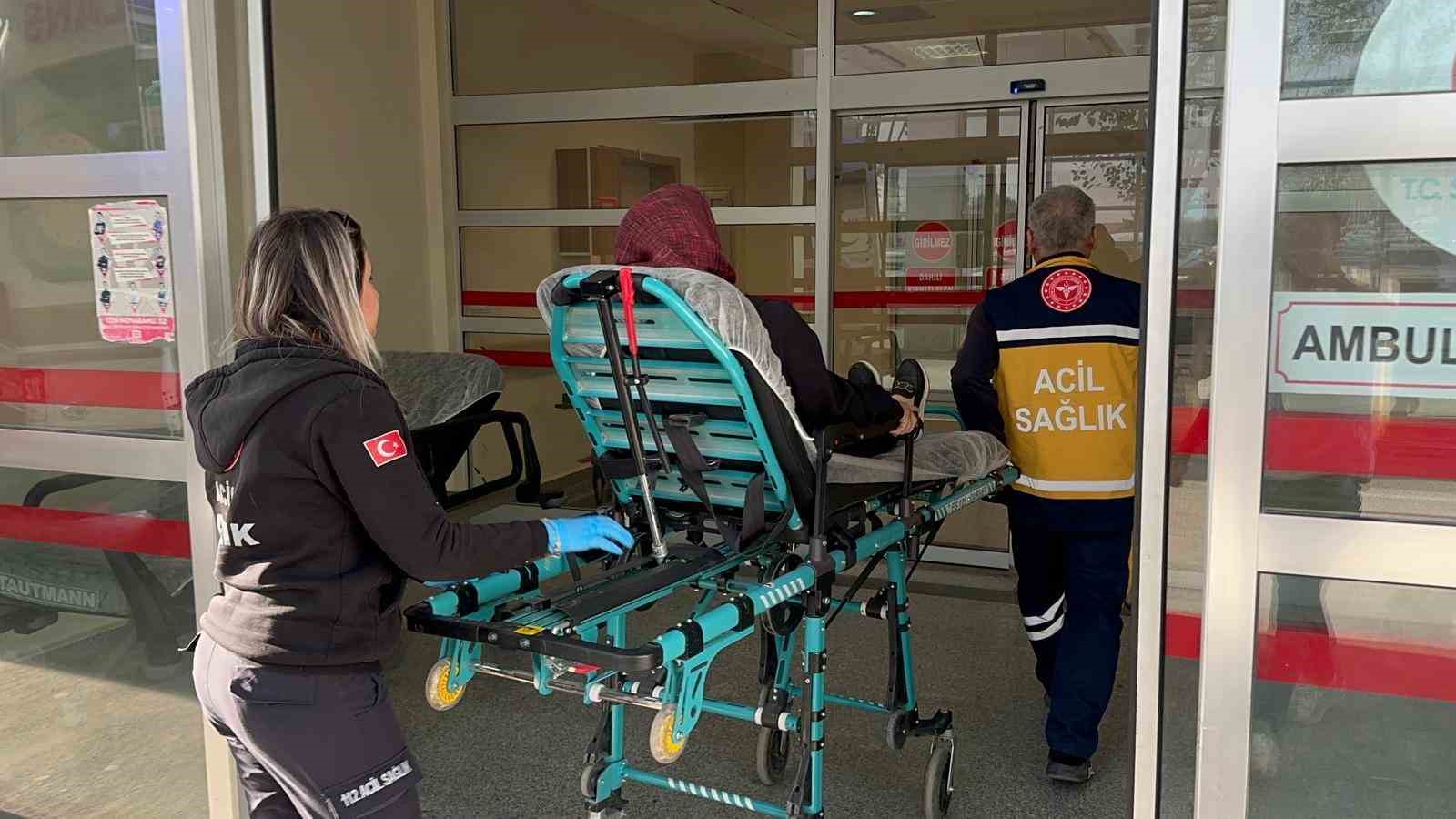 Devrilen elektrikli bisikletin sürücüsü yaralandı
