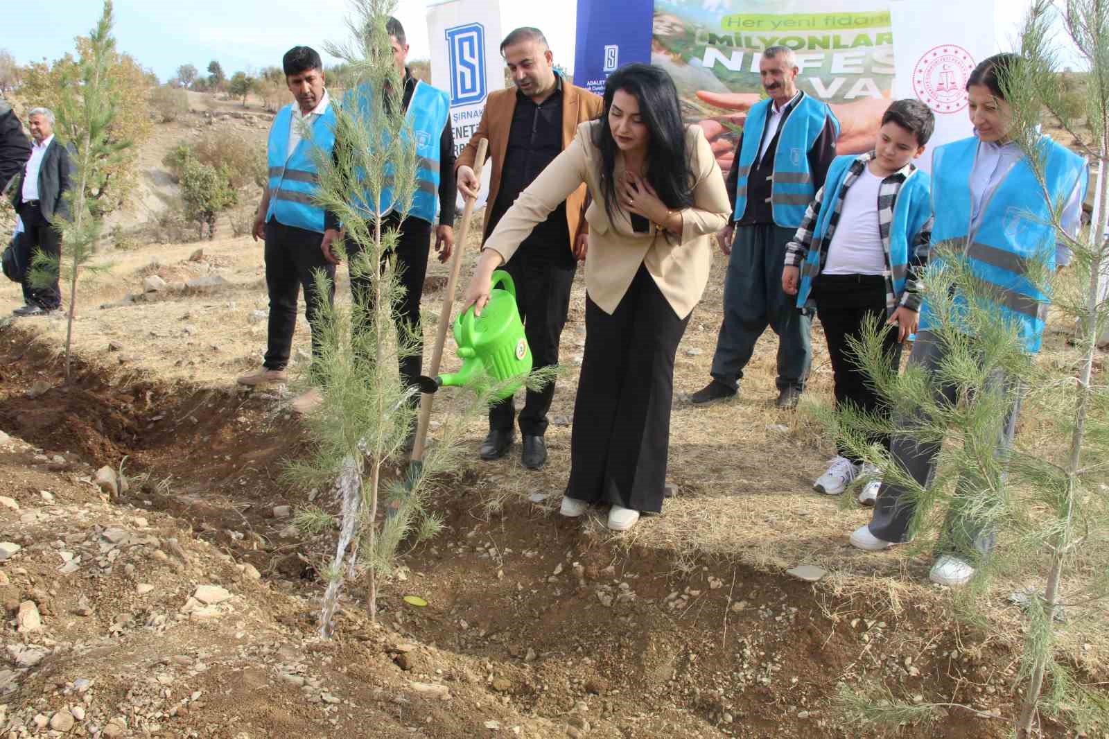 Şırnak’ta "Adliye Hatıra Ormanı" kuruldu