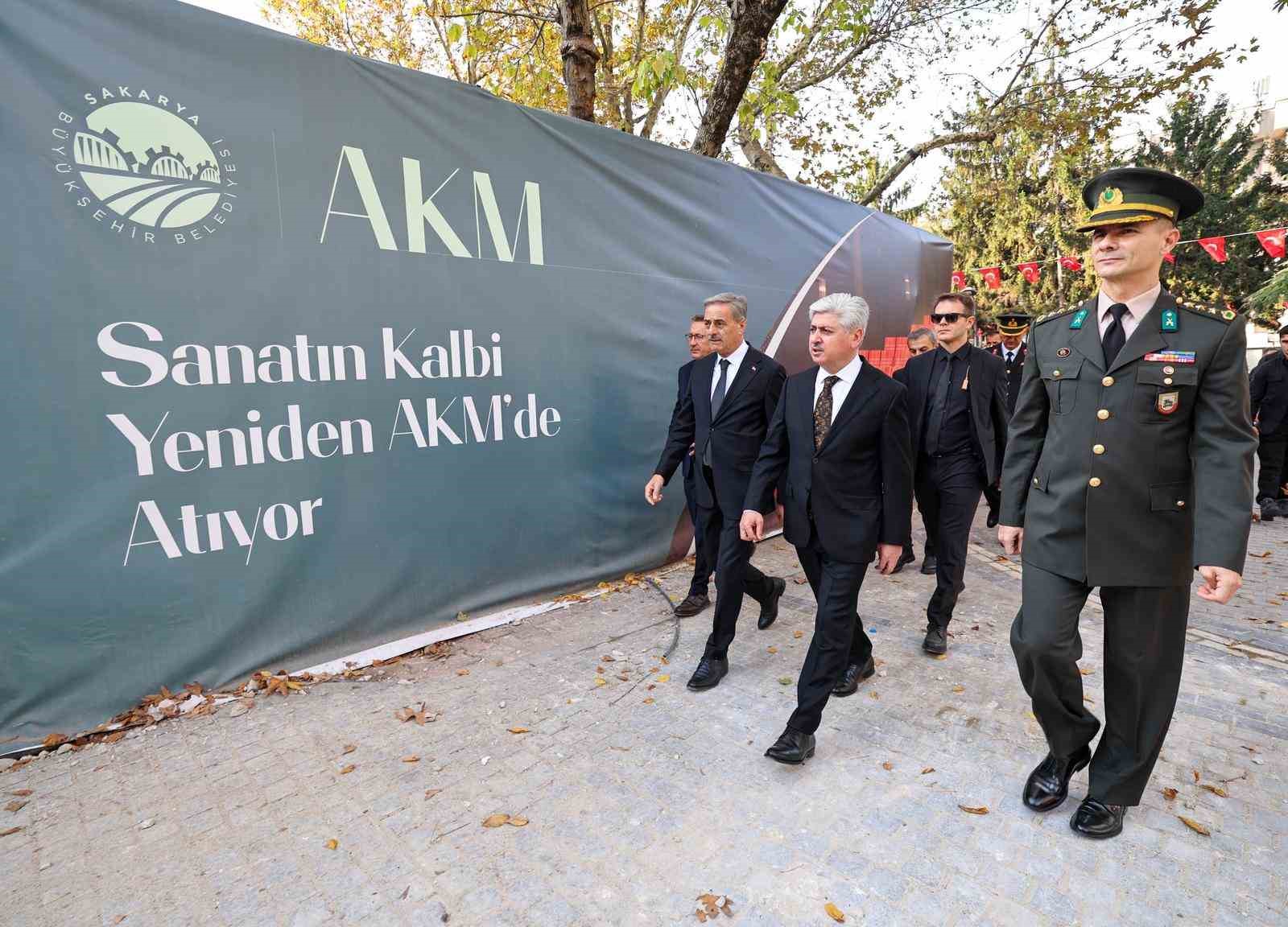 AKM’de geri sayım başladı: Yeniden şehrin buluşma noktası olacak
