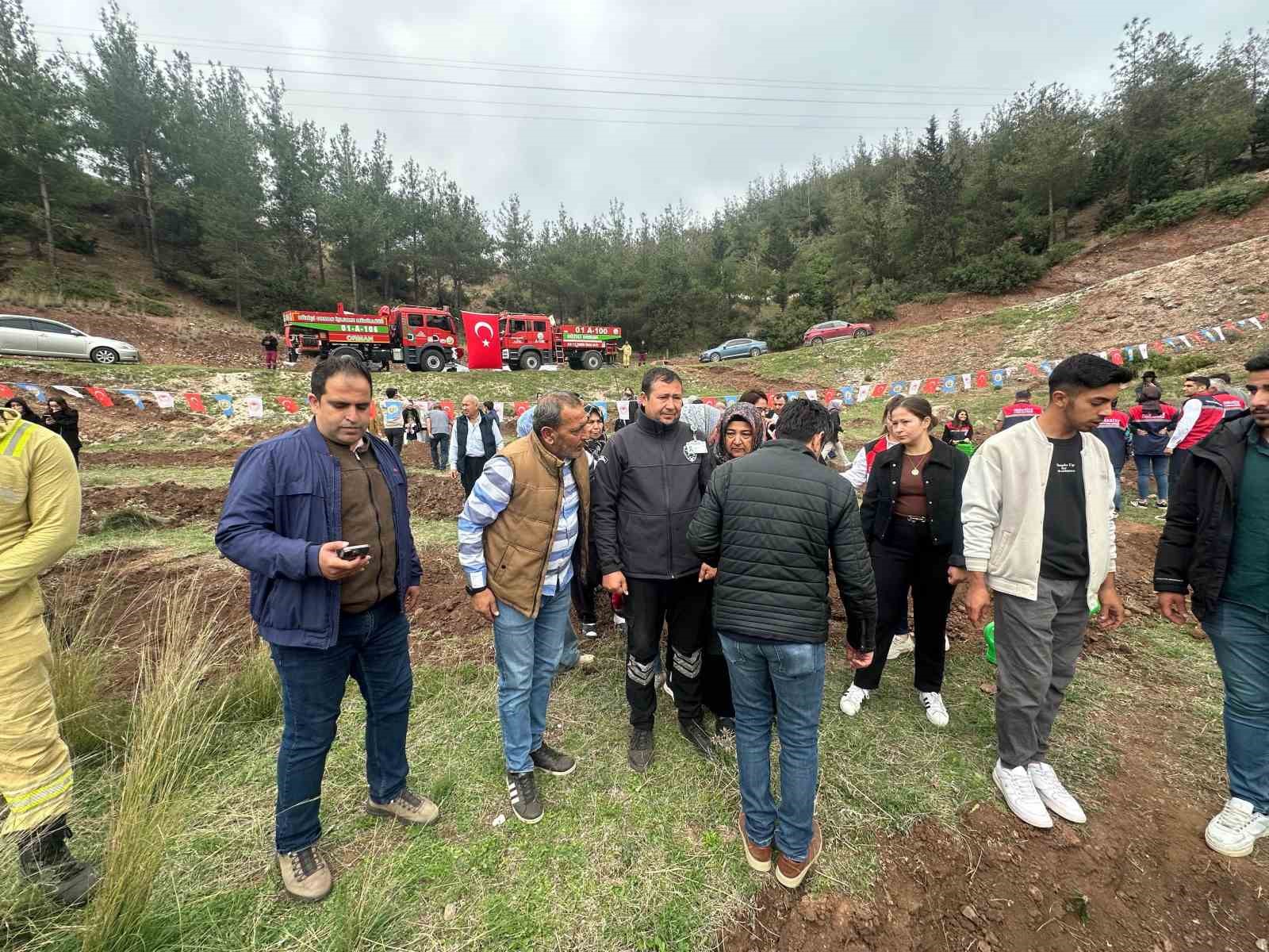 Şehit Orman İşçisi Adem Nazım Demirel için hatıra ormanı oluşturuldu