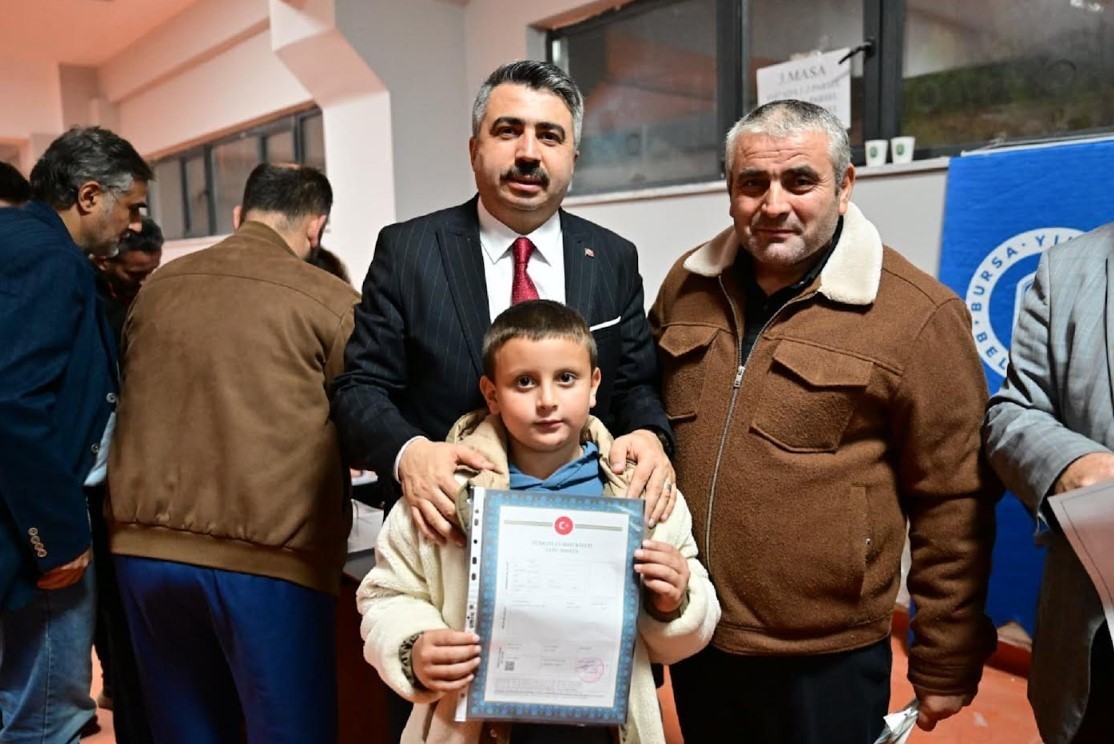 Yıldırım Belediyesi&rsquo;nden 5 bin 867 tapu
