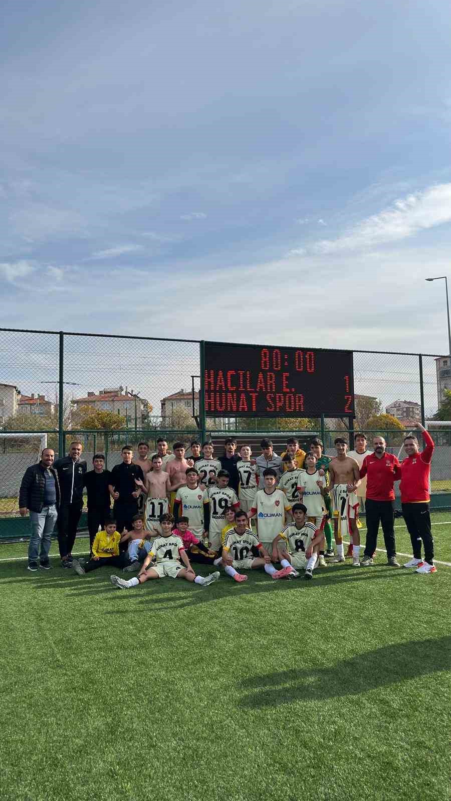 Hunatspor U16 Play-Off’ta