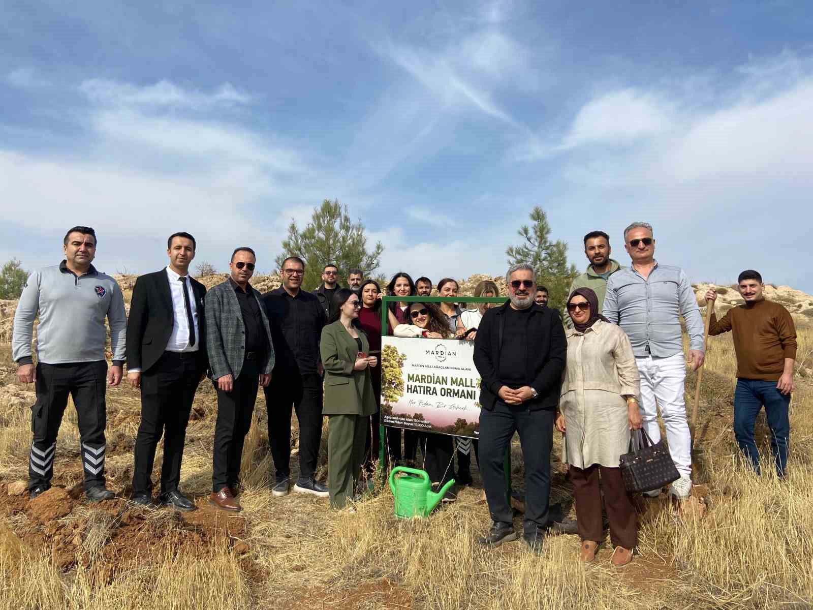 Mardian Mall&rsquo;dan milli ağa&ccedil;landırma g&uuml;n&uuml;ne anlamlı destek
