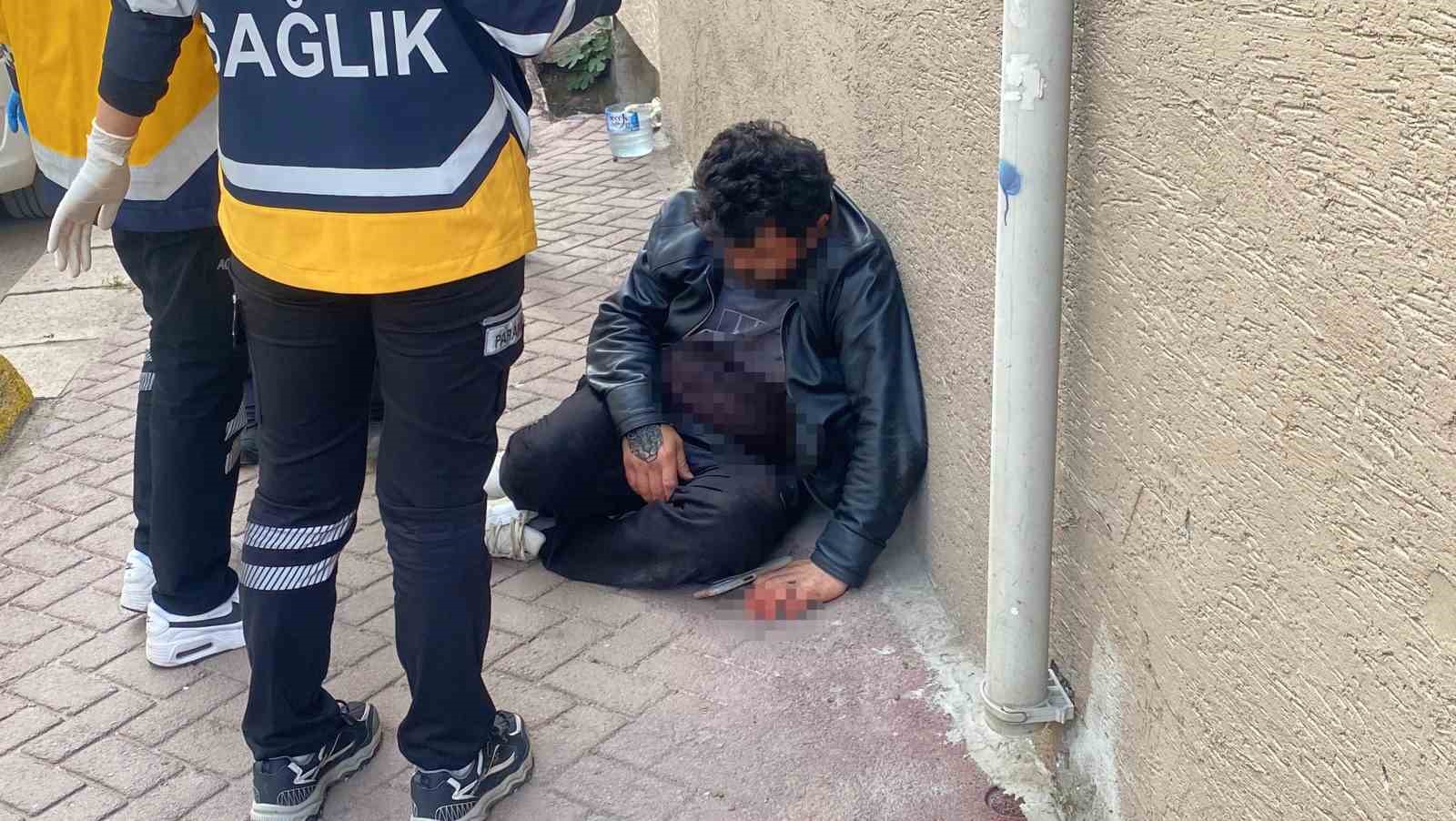 Bıçakla yaralanıp 112’yi arayan şahıs: "Benim için zahmet etmeyin"