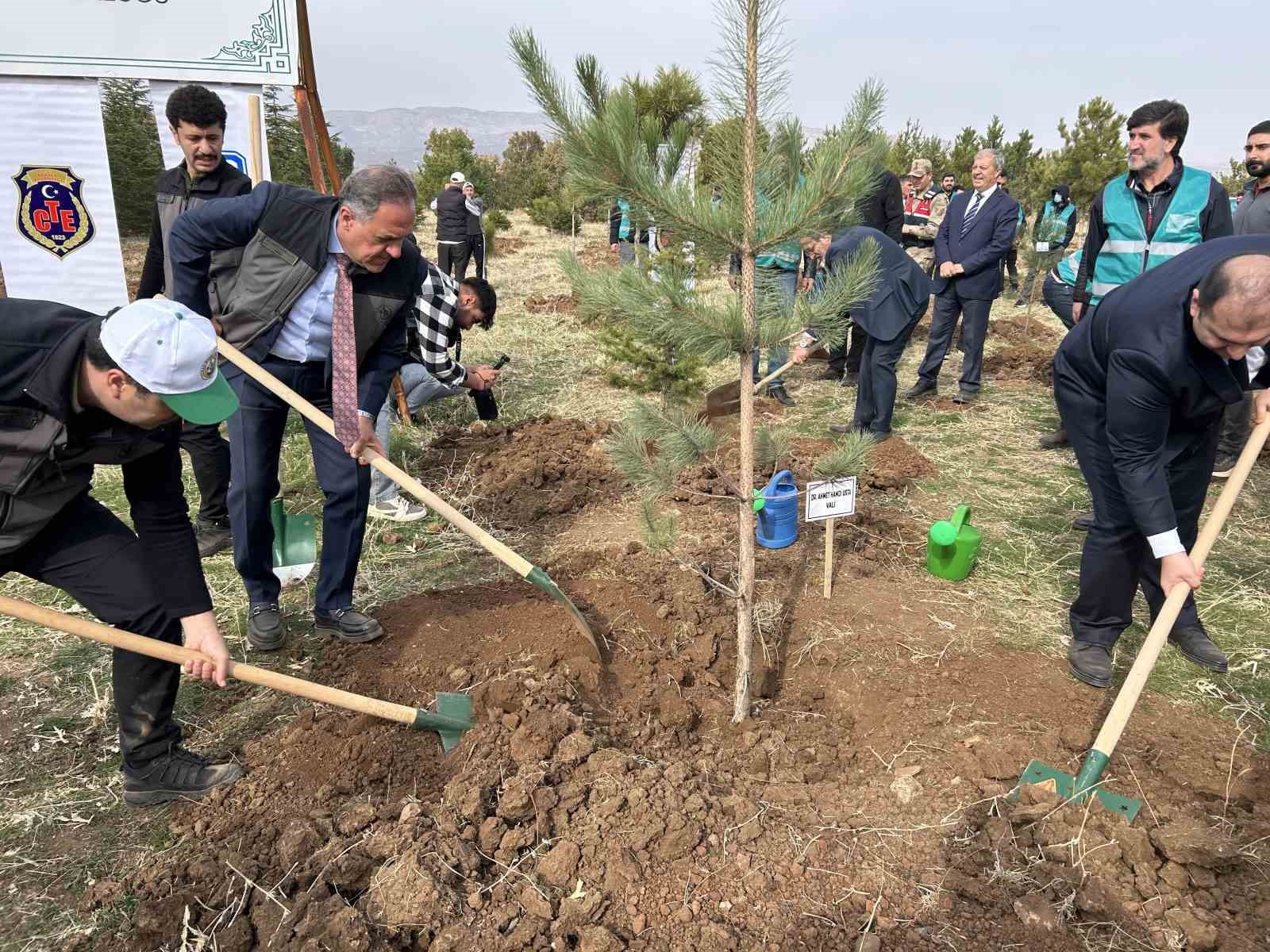 Bingöl’de 25 bin fidan toprakla buluştu