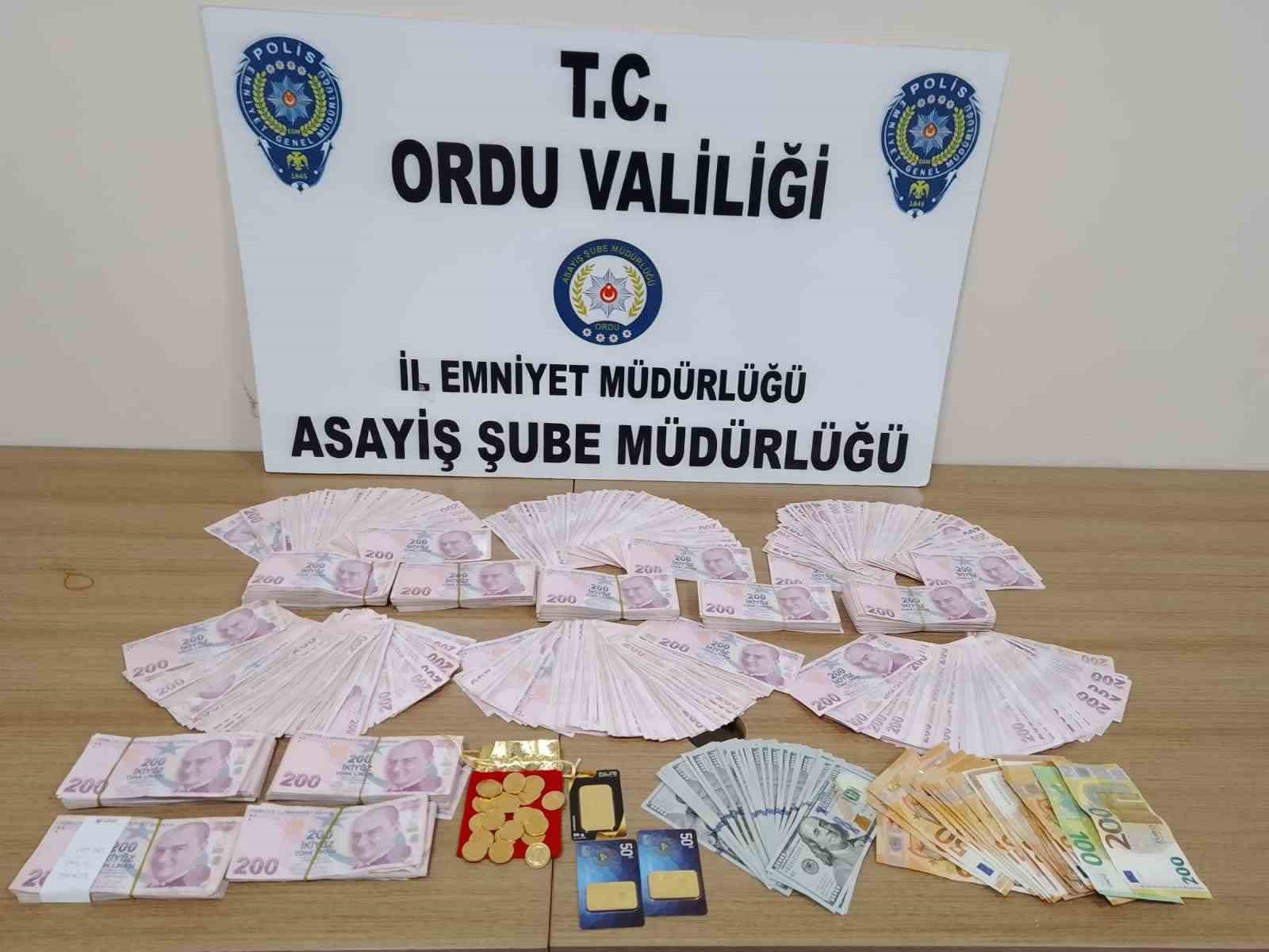 Ordu’daki kuyumcu hırsızlığı zanlısı tutuklandı