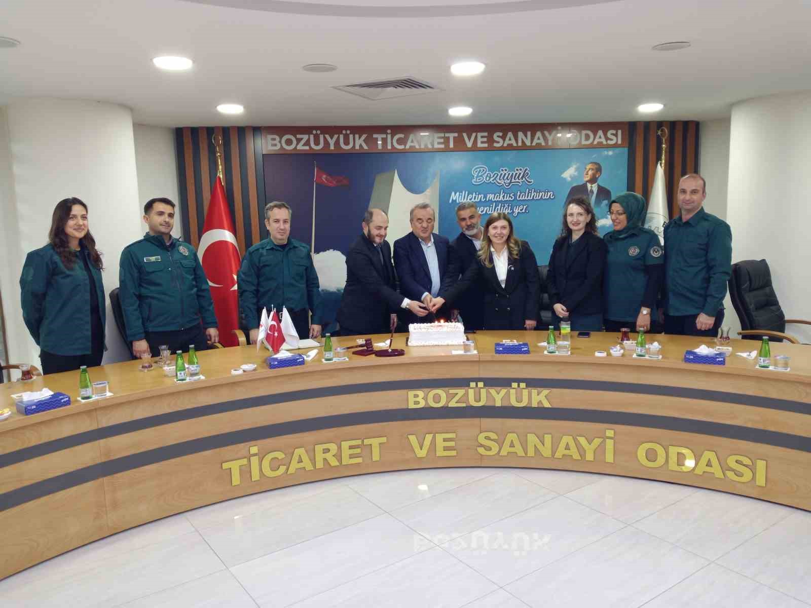 Gümrük Müdürlüğü’nün Bozüyük’te kuruluşunun 1. yıl dönümü kutlandı